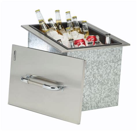 stainless steel ice box|stainless steel drop in box.